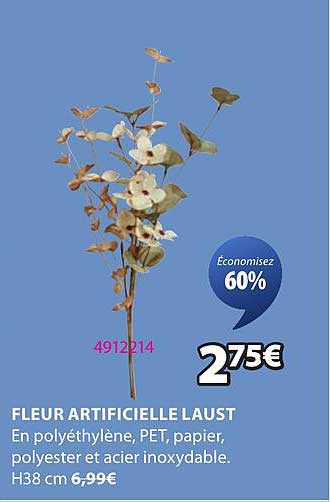 FLEUR ARTIFICIELLE LAUST