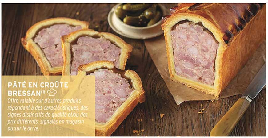Pâté en croûte Bressan