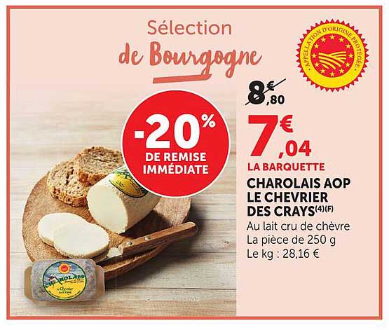 CHAROLAIS AOP LE CHEVRIER DES CRAYS