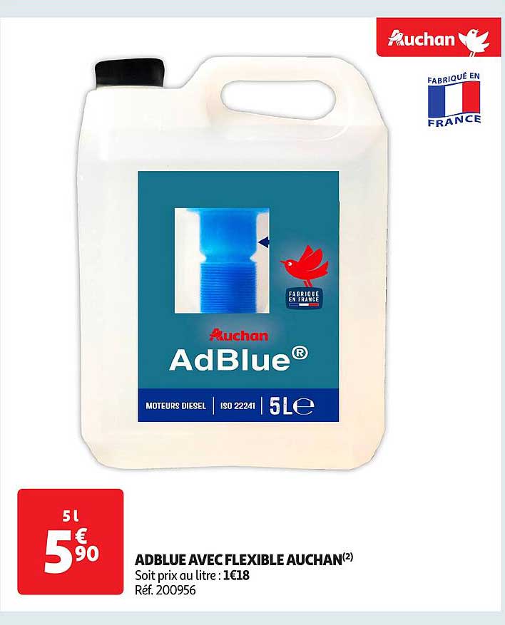 ADBLUE AVEC FLEXIBLE AUCHAN