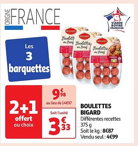 BOULETTES BIGARD
