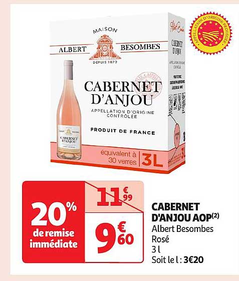 CABERNET D'ANJOU AOP