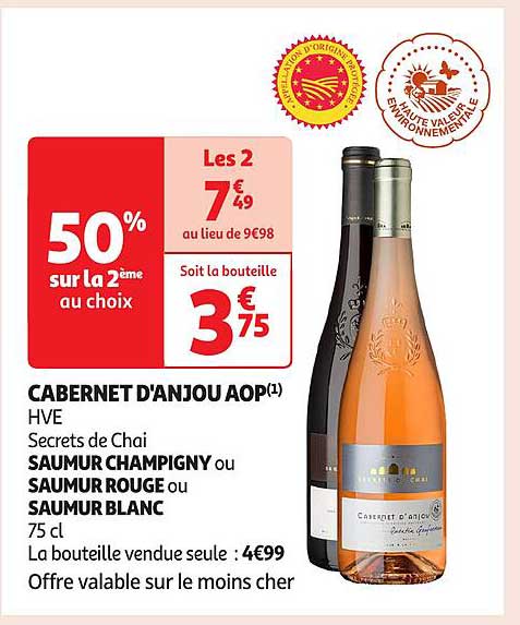 CABERNET D'ANJOU AOP(1) HVE