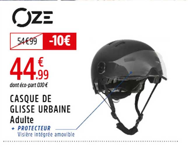 CASQUE DE GLISSE URBAINE