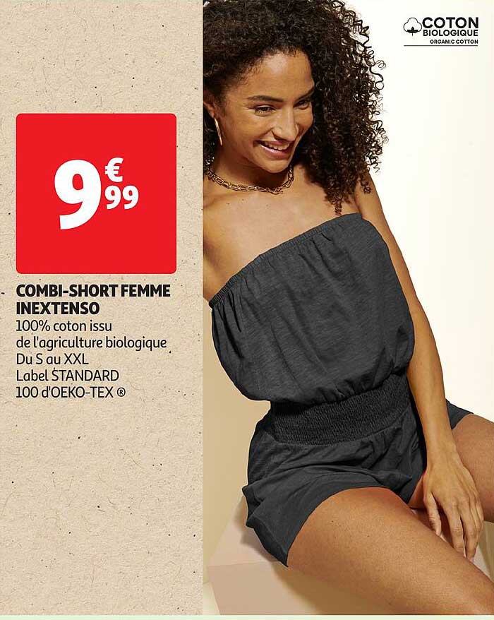 COMBI-SHORT FEMME INEXTENSO