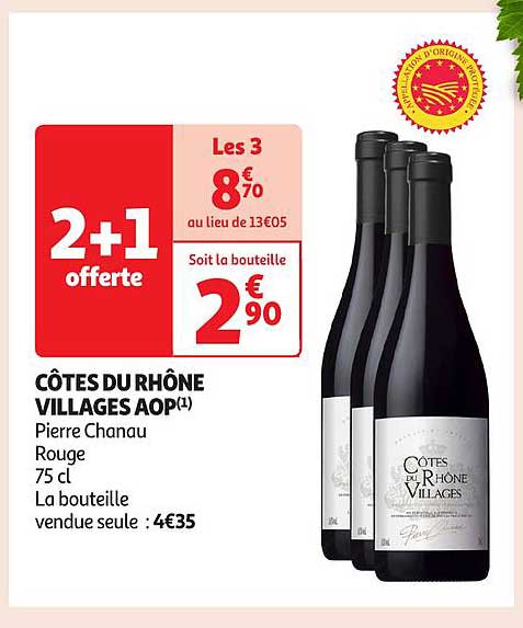 CÔTES DU RHÔNE VILLAGES AOP
