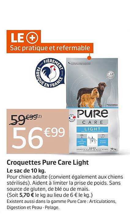 Croquettes Pure Care Light