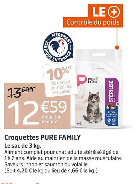 Croquettes PURE FAMILY