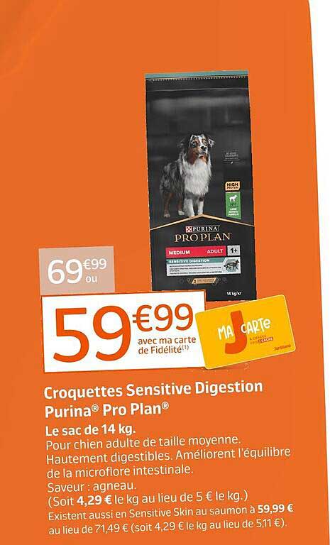 Croquettes Sensitive Digestion Purina® Pro Plan®