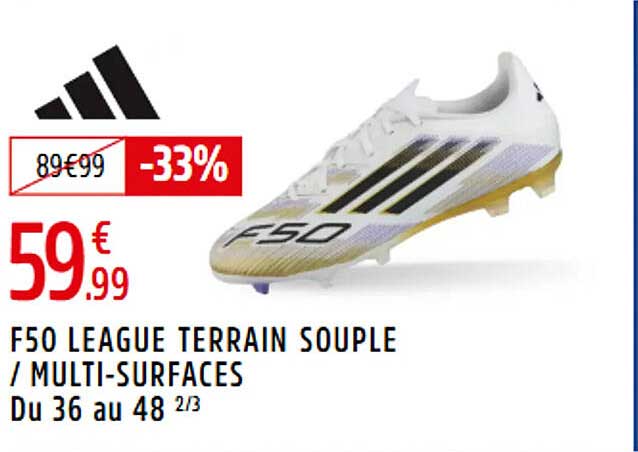 F50 LEAGUE TERRAIN SOUPLE / MULTI-SURFACES