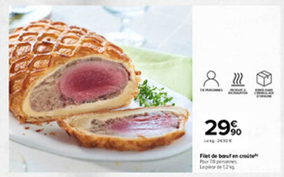 Filet de bœuf en croûte