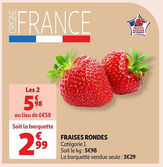 FRAISES RONDES