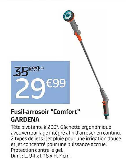 Fusil-arrosoir “Comfort” GARDENA