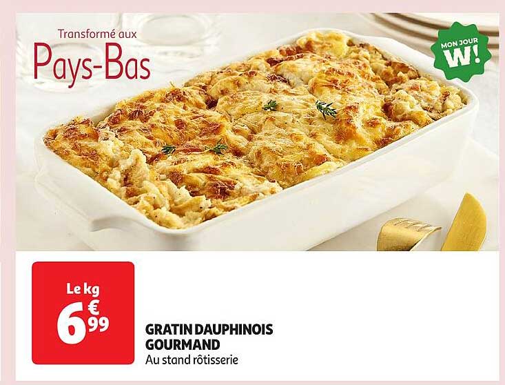 GRATIN DAUPHINOIS GOURMAND