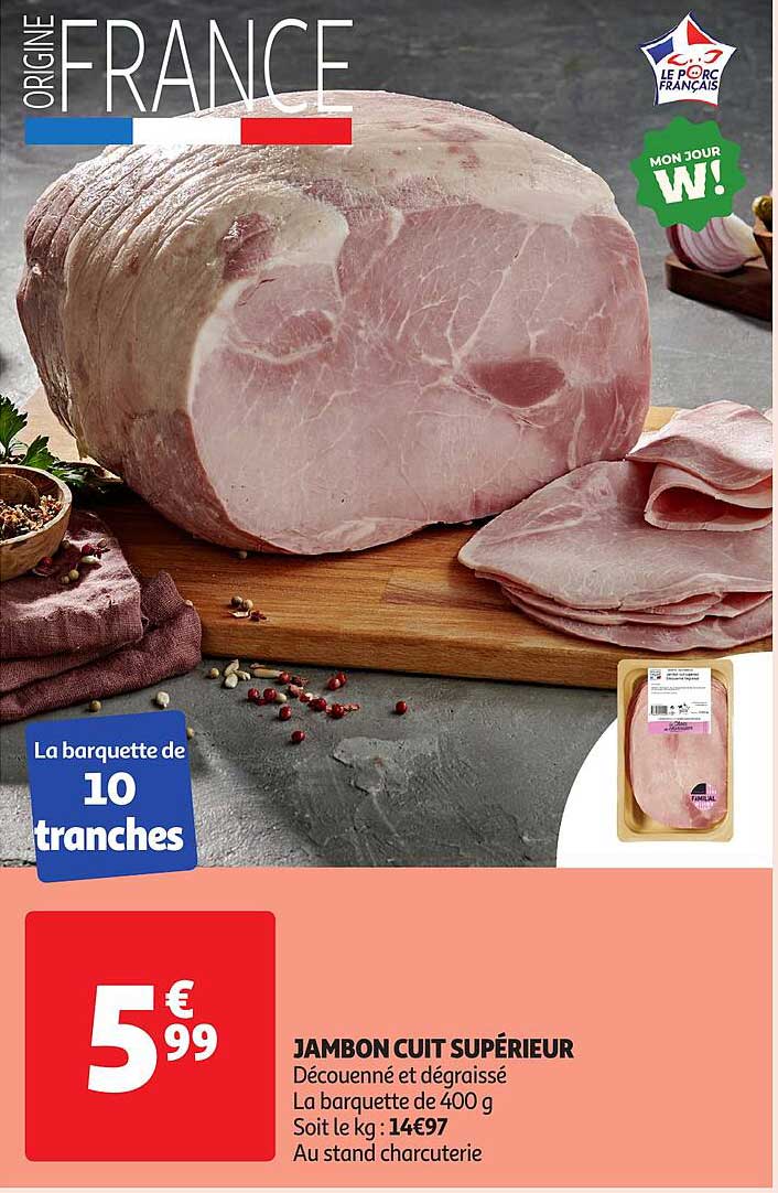 JAMBON CUIT SUPÉRIEUR