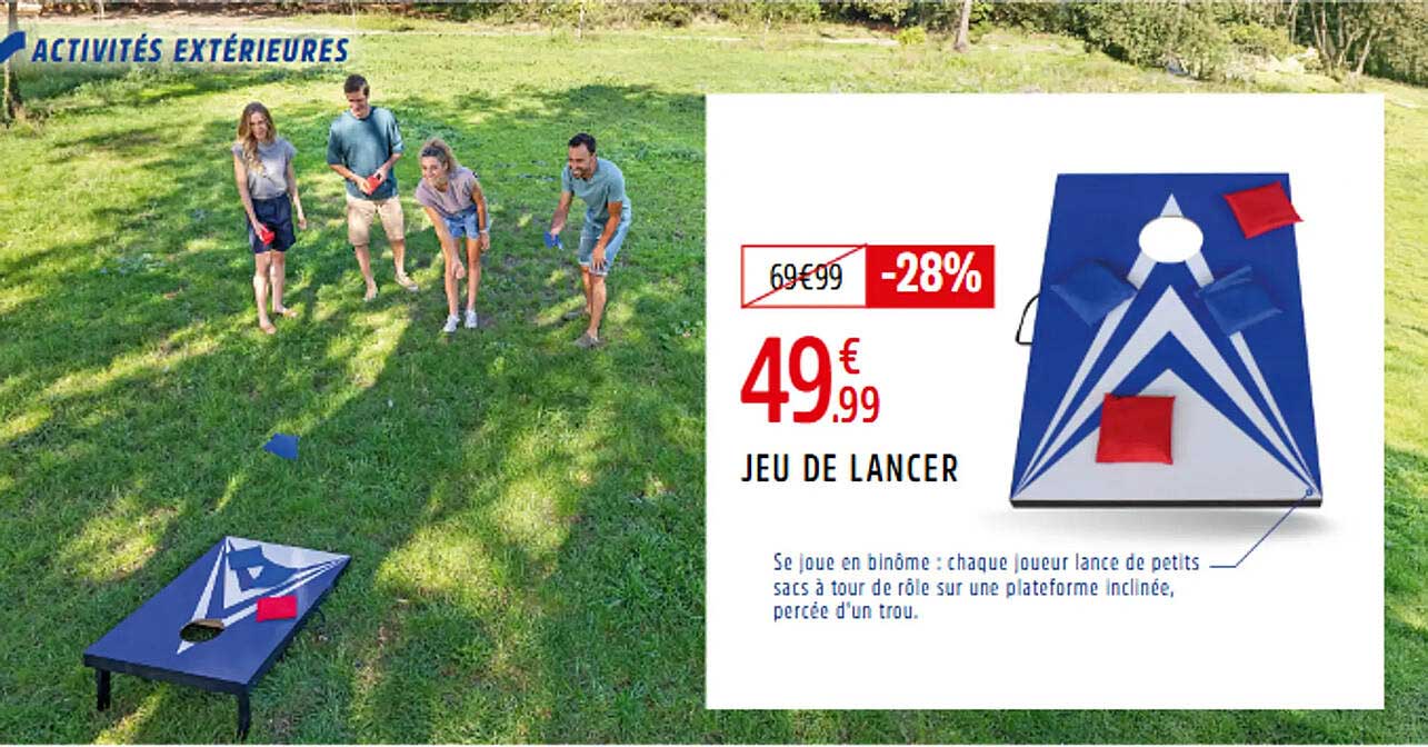 JEU DE LANCER