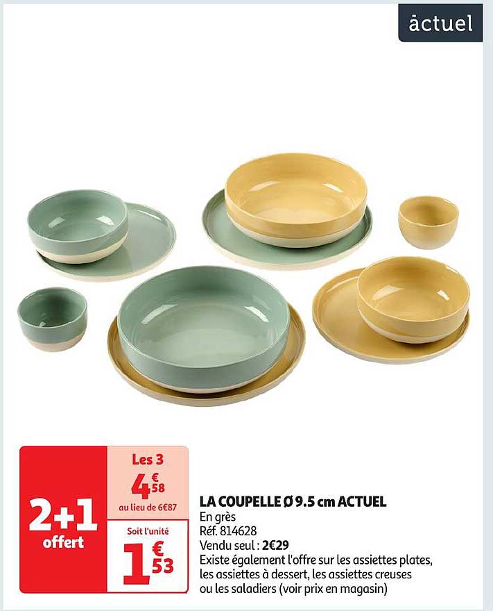 LA COUPELLE Ø 9.5 cm ACTUEL
