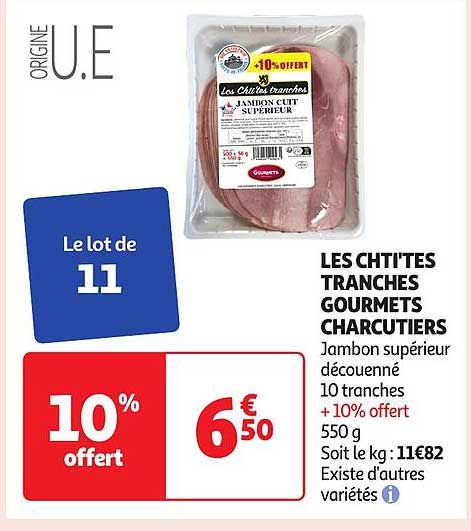 LES CHT'ITES TRANCHES GOURMETS CHARCUTIERS