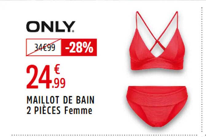 MAILLOT DE BAIN 2 PIÈCES Femme