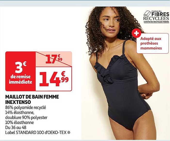 MAILLOT DE BAIN FEMME INEXTENSO