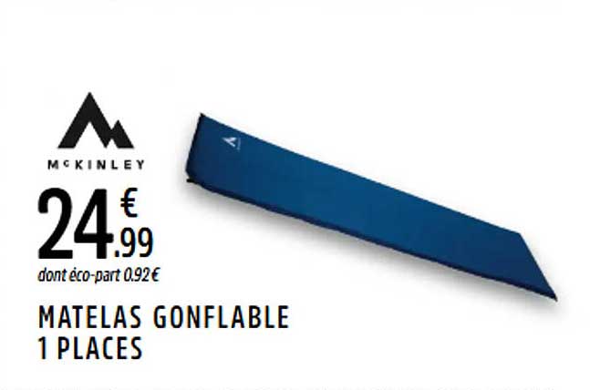 MATELAS GONFLABLE 1 PLACES