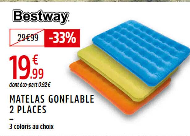 MATELAS GONFLABLE 2 PLACES