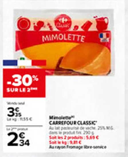 Mimolette Carrefour Classic