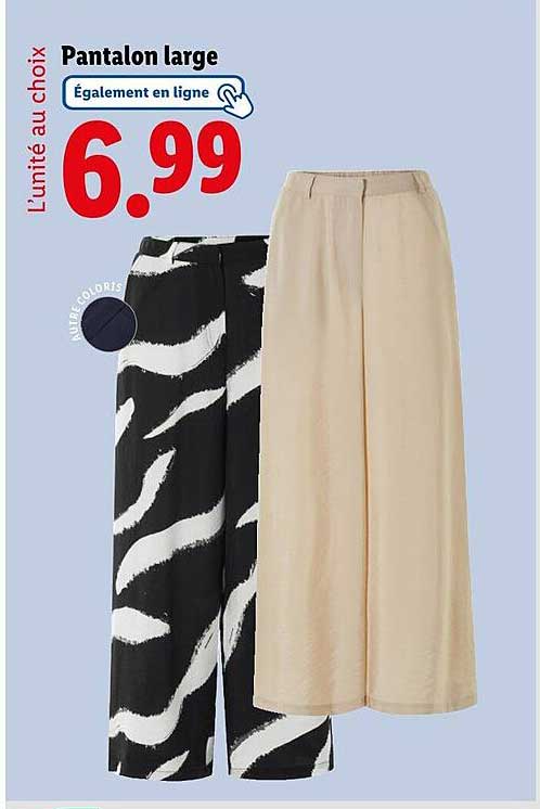 Pantalon large
