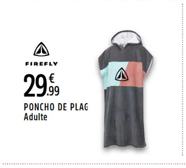 PONCHO DE PLAG Adulte