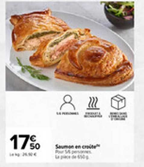 Saumon en croûte