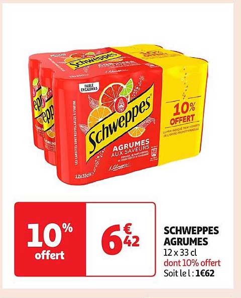SCHWEPPES AGRUMES