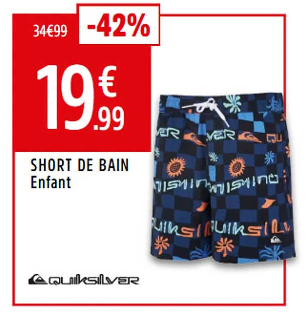 SHORT DE BAIN Enfant