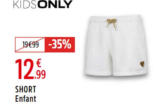 SHORT Enfant
