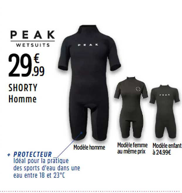 SHORTY Homme
