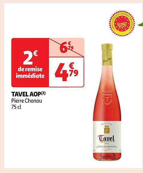 TAVEL AOP(2) Pierre Chanau 75 cl