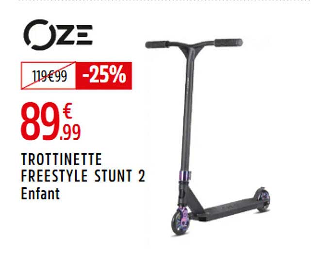 TROTTINETTE FREESTYLE STUNT 2 Enfant