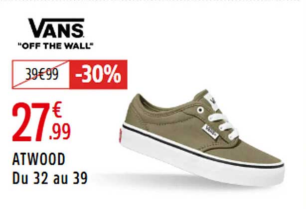 VANS "OFF THE WALL" - ATWOOD