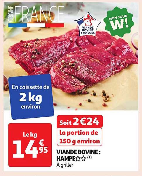 VIANDE BOVINE : HAMPE