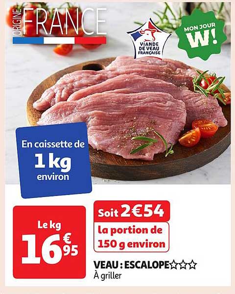 Viande de veau - Étal de qualité