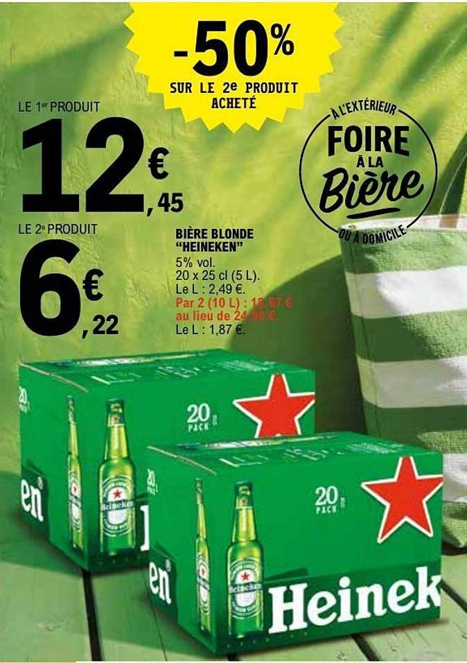 -50% sur le 2e produit acheté