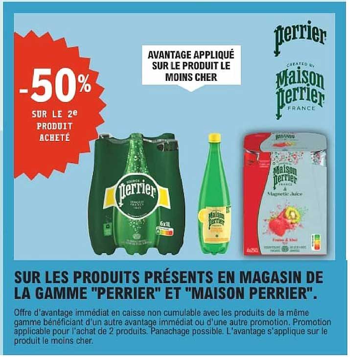 -50% SUR LE 2e PRODUIT ACHETÉ