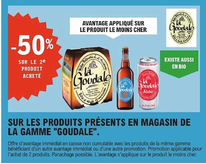 -50% SUR LE 2e PRODUIT ACHETÉ