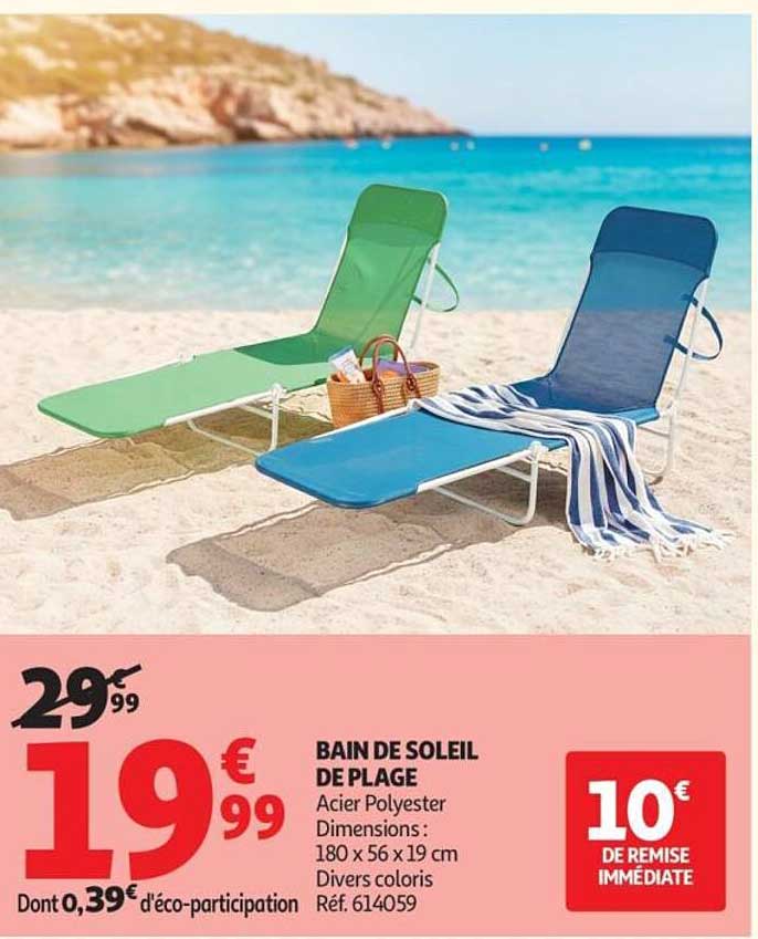 BAIN DE SOLEIL DE PLAGE
