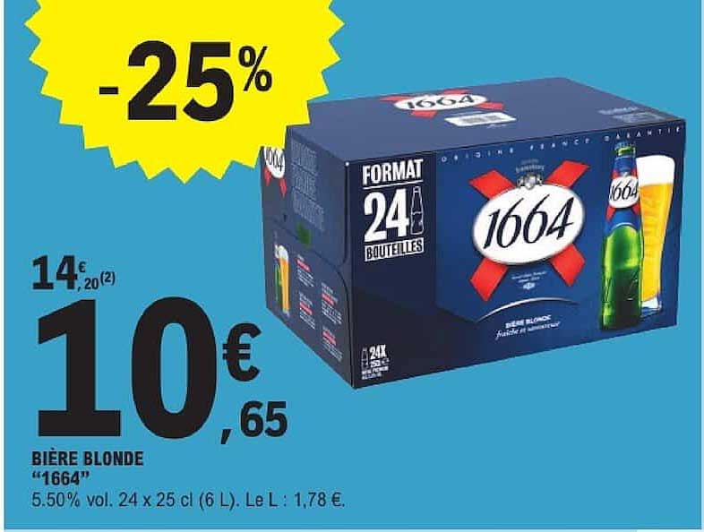 BIÈRE BLONDE “1664”