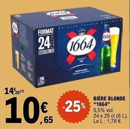 BIÈRE BLONDE “1664”