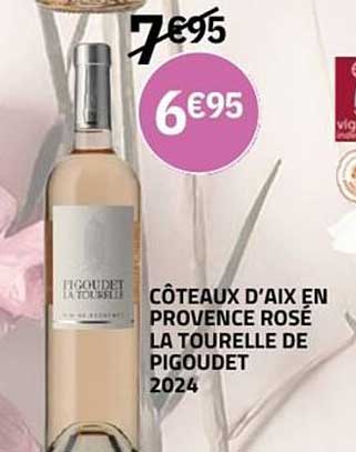 CÔTEAUX D’AIX EN PROVENCE ROSÉ LA TOURELLE DE PIGOUDET 2024