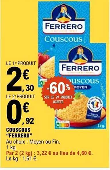 Couscous "FERRERO"