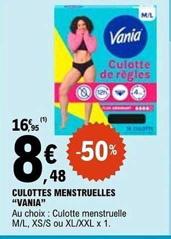 CULOTTES MENSTRUELLES “VANIA”
