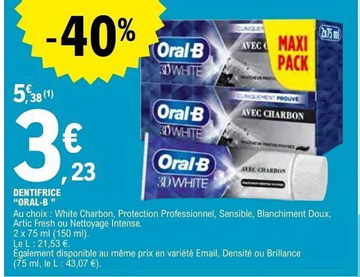 DENTIFRICE "ORAL-B"