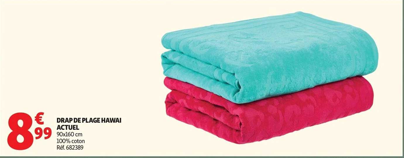 DRAP DE PLAGE HAWAI ACTUEL